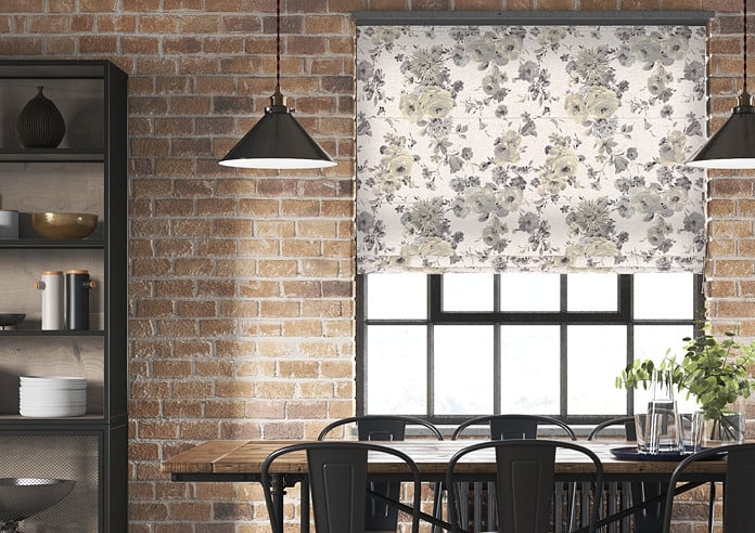 Amelie, Pebble - Twist&Fit Roman Blind - Image 3